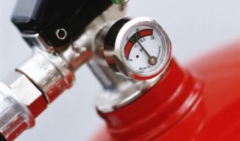 Close up of a Fire Extinguisher